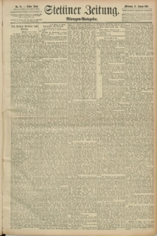 Stettiner Zeitung. 1891, Nr. 21 (14 Januar) - Morgen-Ausgabe