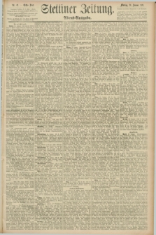 Stettiner Zeitung. 1891, Nr. 42 (26 Januar) - Abend-Ausgabe