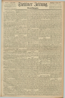 Stettiner Zeitung. 1891, Nr. 48 (29 Januar) - Abend-Ausgabe