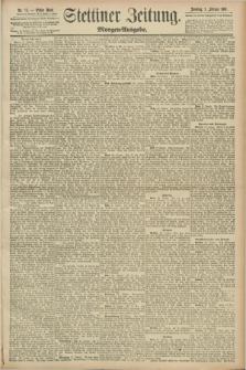 Stettiner Zeitung. 1891, Nr. 53 (1 Februar) - Morgen-Ausgabe
