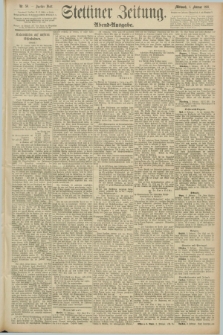 Stettiner Zeitung. 1891, Nr. 58 (4 Februar) - Abend-Ausgabe