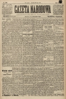 Gazeta Narodowa. 1897, nr 208