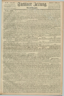Stettiner Zeitung. 1891, Nr. 100 (28 Februar) - Abend-Ausgabe