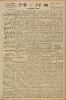 Stettiner Zeitung. 1891, Nr. 135 (21 März) - Morgen-Ausgabe