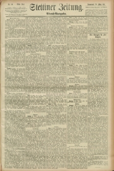 Stettiner Zeitung. 1891, Nr. 146 (28 März) - Abend-Ausgabe
