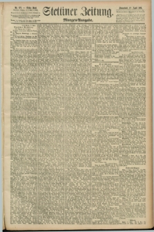 Stettiner Zeitung. 1891, Nr. 179 (18 April) - Morgen-Ausgabe