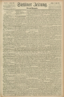 Stettiner Zeitung. 1891, Nr. 188 (24 April) - Abend-Ausgabe
