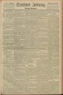 Stettiner Zeitung. 1891, Nr. 189 (25 April) - Morgen-Ausgabe