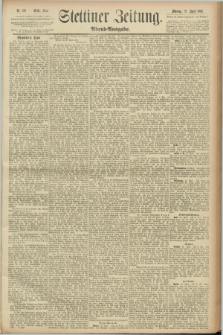 Stettiner Zeitung. 1891, Nr. 192 (27 April) - Abend-Ausgabe