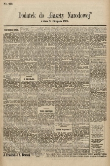 Gazeta Narodowa. 1897, nr 219