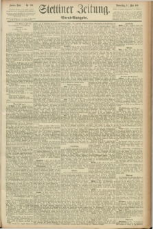 Stettiner Zeitung. 1891, Nr. 220 (14 Mai) - Abend-Ausgabe