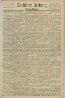 Stettiner Zeitung. 1891, Nr. 229 (21 Mai) - Morgen-Ausgabe