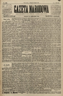 Gazeta Narodowa. 1897, nr 223