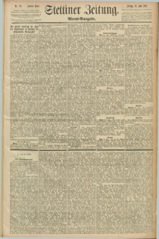 Stettiner Zeitung. 1891, Nr. 292 (26 Juni) - Abend-Ausgabe