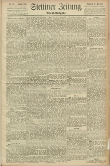 Stettiner Zeitung. 1891, Nr. 294 (27 Juni) - Abend-Ausgabe