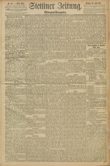 Stettiner Zeitung. 1891, Nr. 297 (30 Juni) - Morgen-Ausgabe