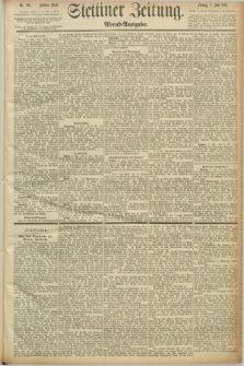 Stettiner Zeitung. 1891, Nr. 304 (3 Juli) - Abend-Ausgabe