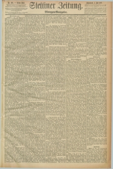Stettiner Zeitung. 1891, Nr. 305 (4 Juli) - Morgen-Ausgabe