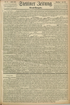 Stettiner Zeitung. 1891, Nr. 314 (9 Juli) - Abend-Ausgabe