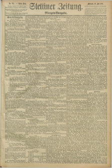 Stettiner Zeitung. 1891, Nr. 323 (15 Juli) - Morgen-Ausgabe