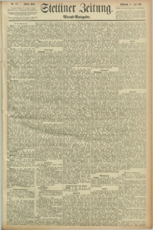 Stettiner Zeitung. 1891, Nr. 324 (15 Juli) - Abend-Ausgabe