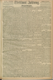 Stettiner Zeitung. 1891, Nr. 329 (18 Juli) - Morgen-Ausgabe