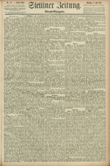 Stettiner Zeitung. 1891, Nr. 334 (21 Juli) - Abend-Ausgabe