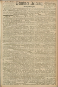 Stettiner Zeitung. 1891, Nr. 341 (25 Juli) - Morgen-Ausgabe