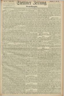 Stettiner Zeitung. 1891, Nr. 342 (25 Juli) - Abend-Ausgabe
