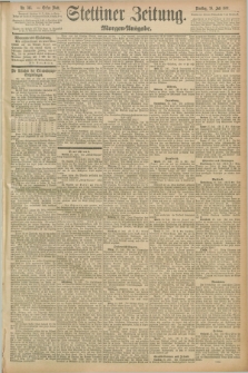 Stettiner Zeitung. 1891, Nr. 345 (28 Juli) - Morgen-Ausgabe