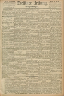 Stettiner Zeitung. 1891, Nr. 347 (29 Juli) - Morgen-Ausgabe