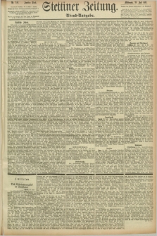 Stettiner Zeitung. 1891, Nr. 348 (29 Juli) - Abend-Ausgabe
