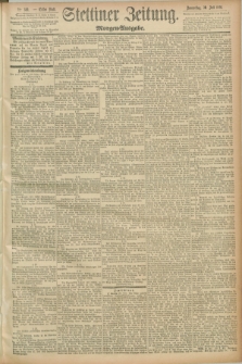 Stettiner Zeitung. 1891, Nr. 349 (30 Juli) - Morgen-Ausgabe