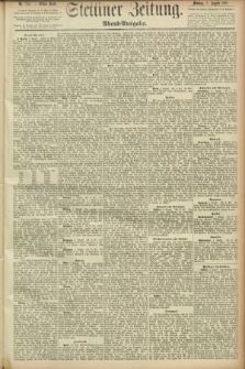 Stettiner Zeitung. 1891, Nr. 356 (3 August) - Abend-Ausgabe