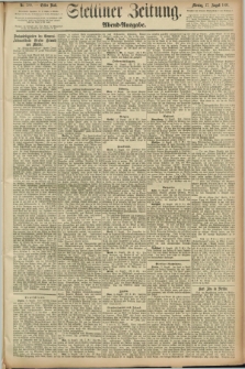 Stettiner Zeitung. 1891, Nr. 380 (17 August) - Abend-Ausgabe