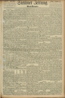 Stettiner Zeitung. 1891, Nr. 412 (4 September) - Abend-Ausgabe