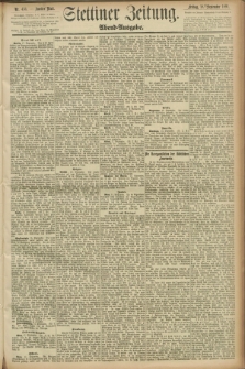 Stettiner Zeitung. 1891, Nr. 436 (18 September) - Abend-Ausgabe