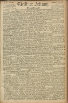 Stettiner Zeitung. 1891, Nr. 461 (3 Oktober) - Morgen-Ausgabe