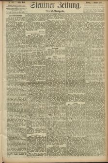 Stettiner Zeitung. 1891, Nr. 464 (5 Oktober) - Abend-Ausgabe