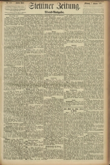 Stettiner Zeitung. 1891, Nr. 468 (7 Oktober) - Abend-Ausgabe