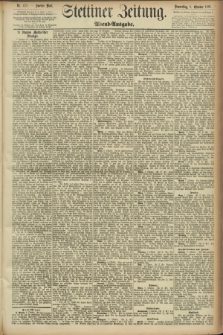 Stettiner Zeitung. 1891, Nr. 470 (8 Oktober) - Abend-Ausgabe