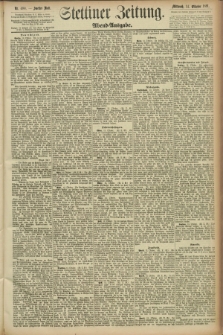Stettiner Zeitung. 1891, Nr. 480 (14 Oktober) - Abend-Ausgabe