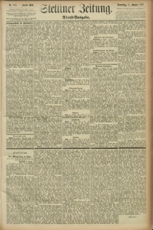 Stettiner Zeitung. 1891, Nr. 482 (15 Oktober) - Abend-Ausgabe