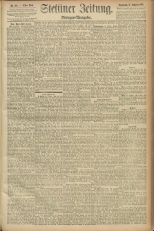 Stettiner Zeitung. 1891, Nr. 485 (17 Oktober) - Morgen-Ausgabe