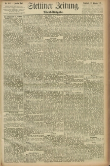 Stettiner Zeitung. 1891, Nr. 486 (17 Oktober) - Abend-Ausgabe