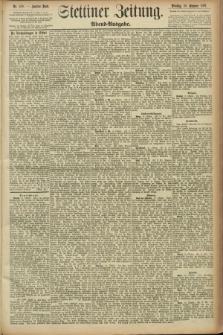 Stettiner Zeitung. 1891, Nr. 490 (20 Oktober) - Abend-Ausgabe