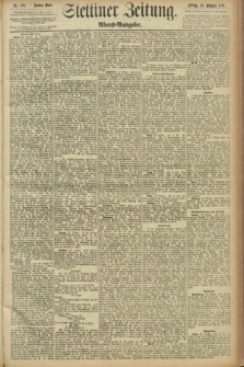 Stettiner Zeitung. 1891, Nr. 496 (23 Oktober) - Abend-Ausgabe