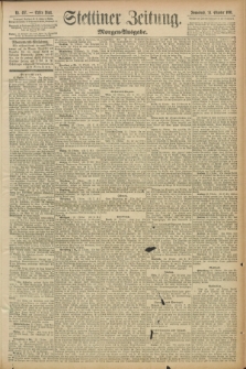 Stettiner Zeitung. 1891, Nr. 497 (24 Oktober) - Morgen-Ausgabe