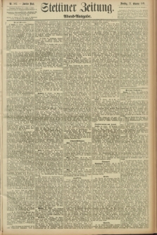 Stettiner Zeitung. 1891, Nr. 502 (27 Oktober) - Abend-Ausgabe
