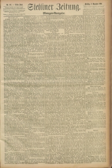 Stettiner Zeitung. 1891, Nr. 513 (3 November) - Morgen-Ausgabe